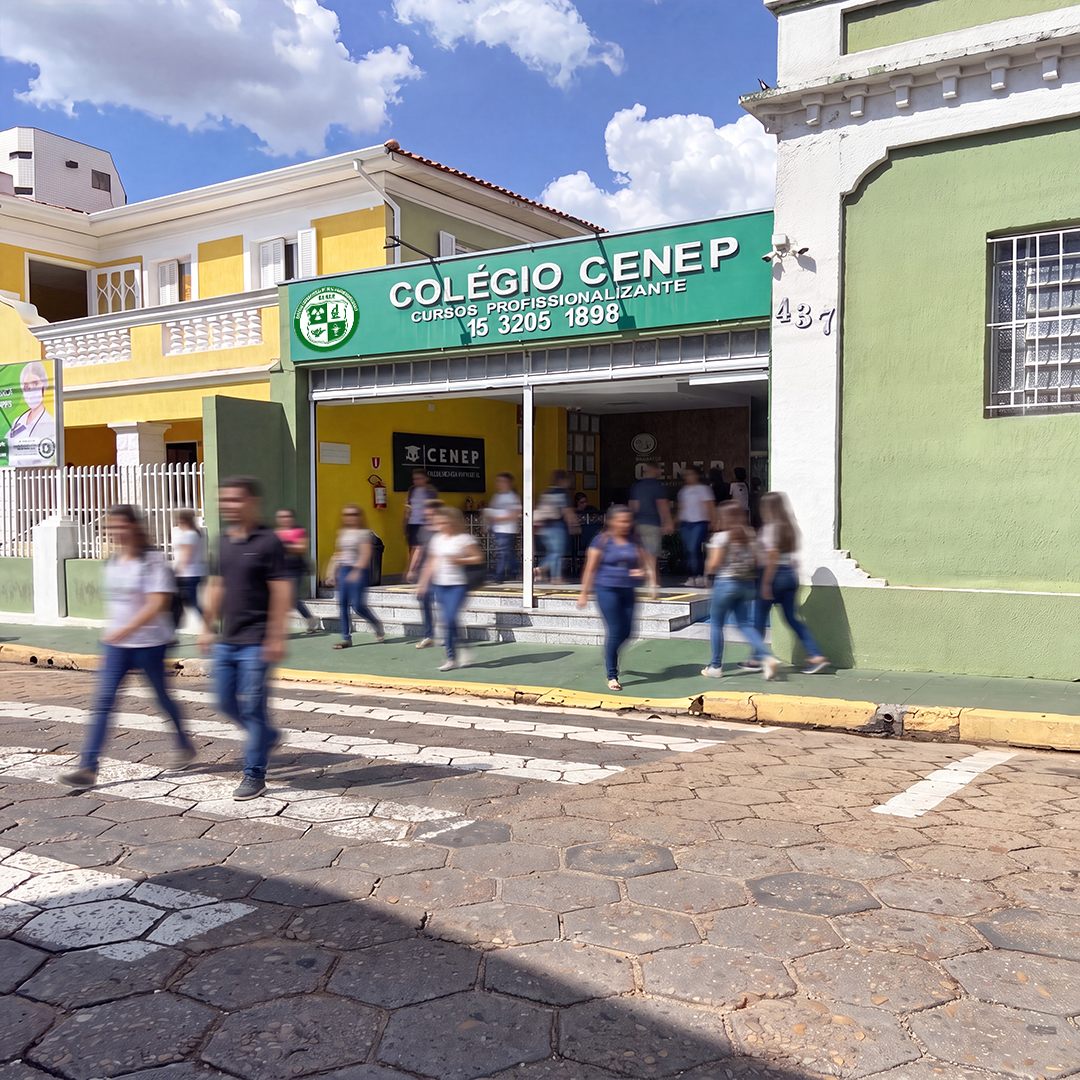 Fachada do Colégio CENEP — Cursos Profissionalizantes